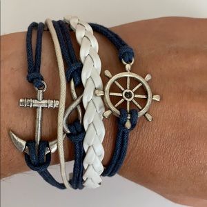 Anchor bracelet